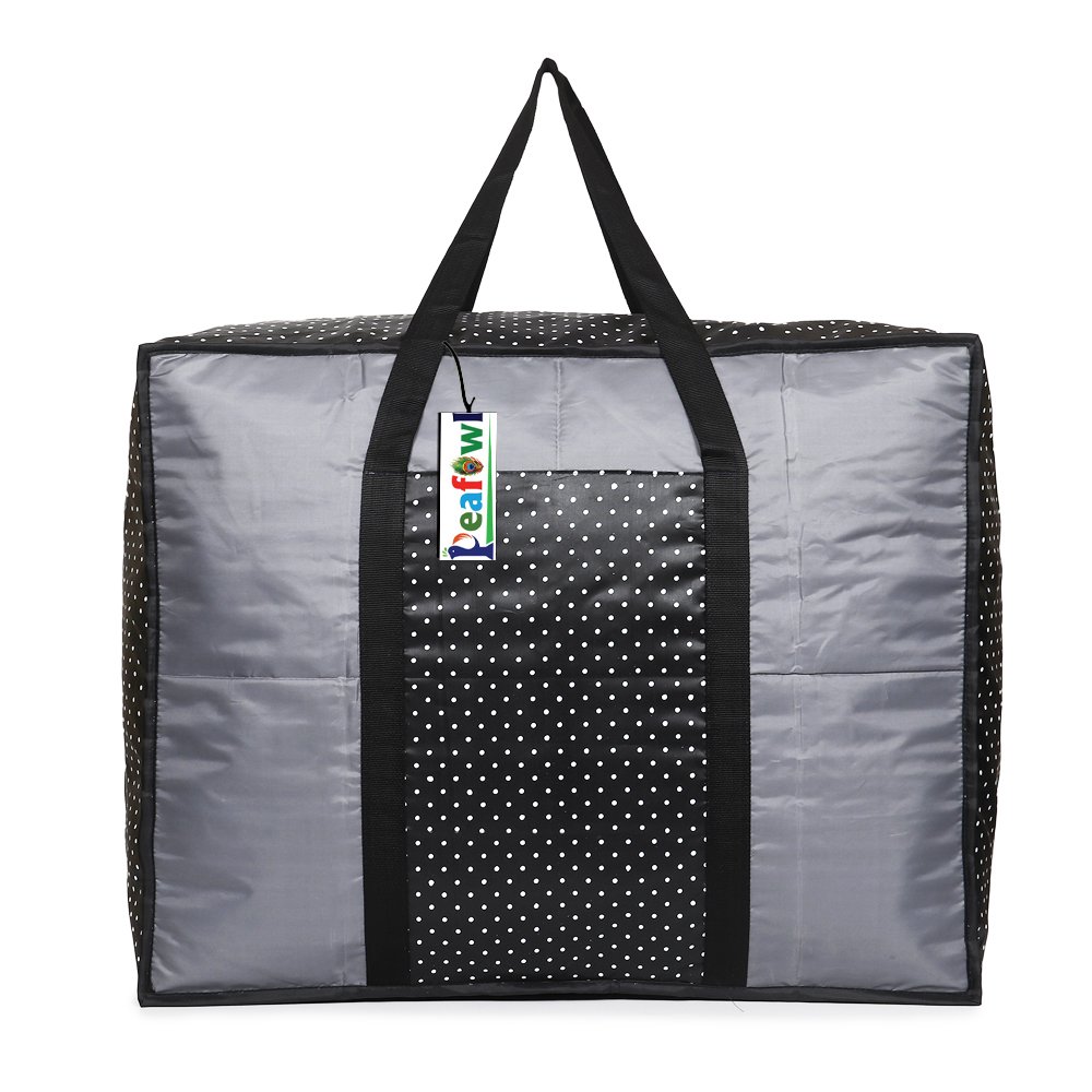 Jumbo Storage Bag for Blanket, Saree, Double Bed Quilt - Image 3