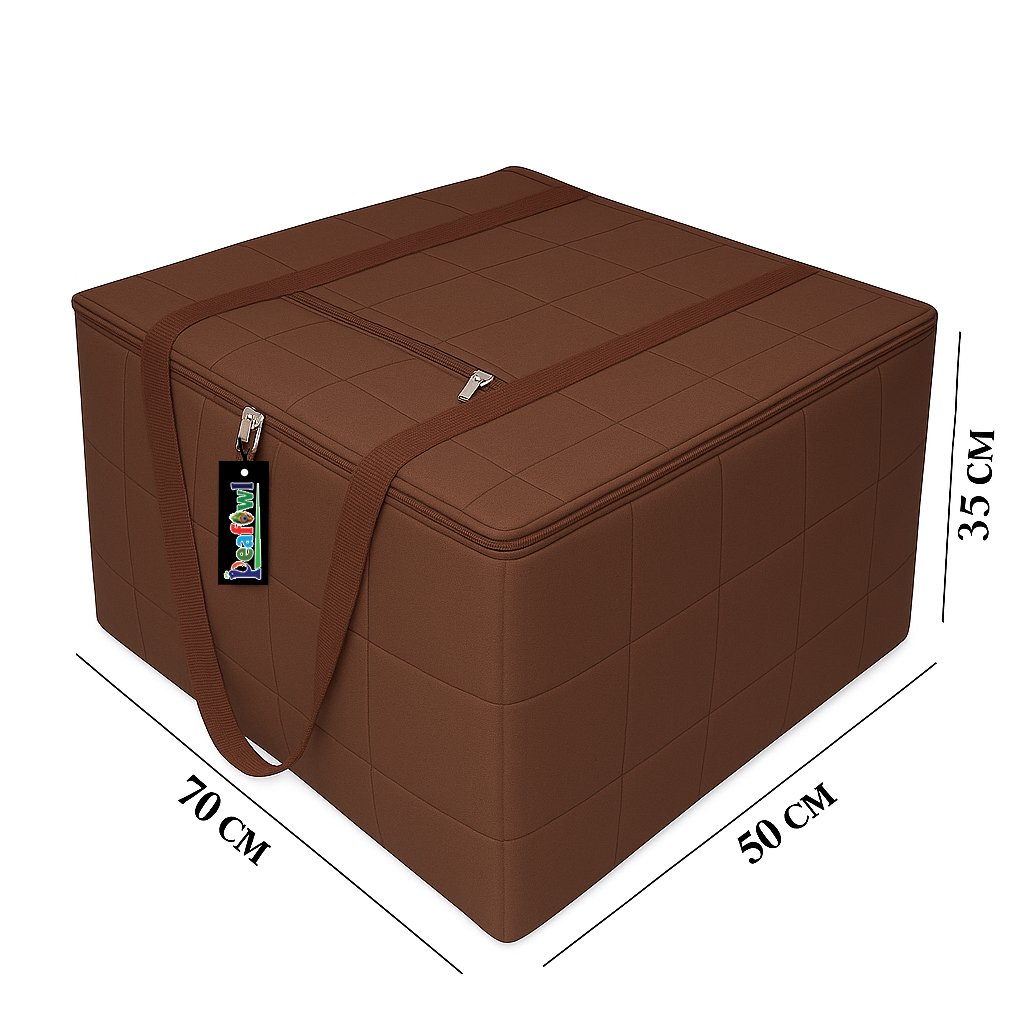 Jumbo Storage Bag for Blanket, Saree, Double Bed Quilt - Image 8