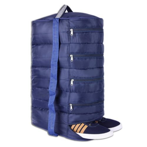 5 Pocket Shoe Organizer Bag for Travel & Storage