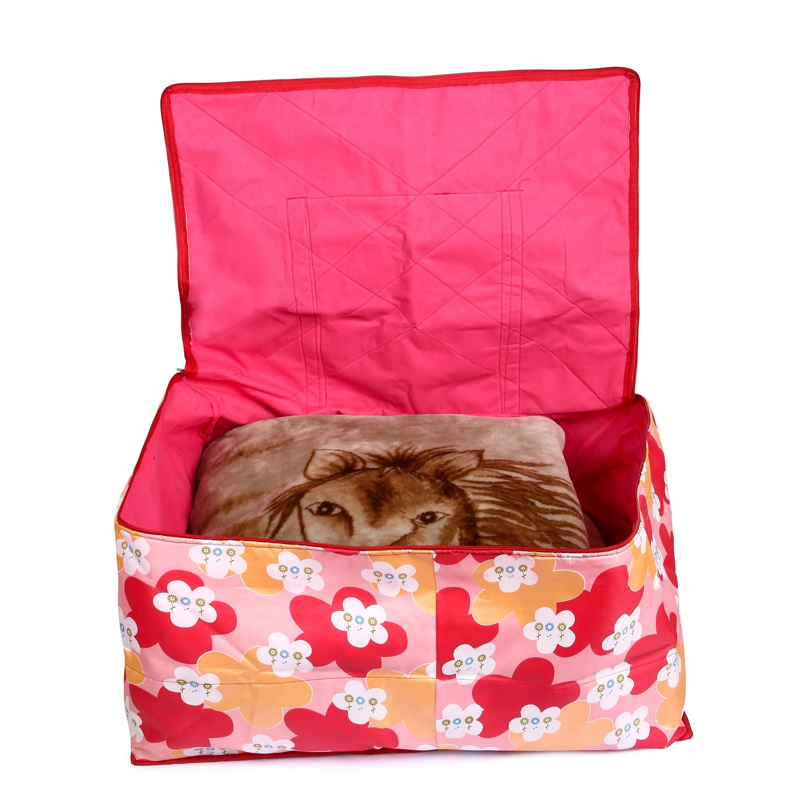 Jumbo Storage Bag for Blanket, Saree, Double Bed Quilt - Image 7