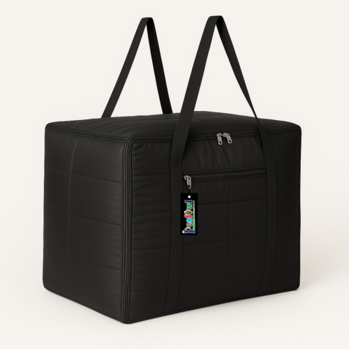 Jumbo Storage Bag for Blanket, Saree, Double Bed Quilt |