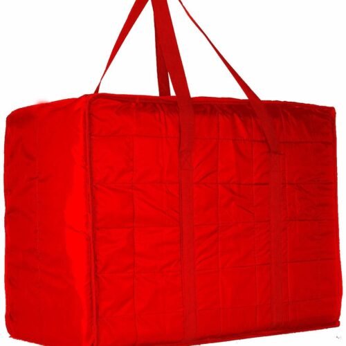 Peafowl Double Bed Blanket Bag Cover/Saree Bag With Water Proof Dust Proof/King Size Blanket Cover Jumbo Bag