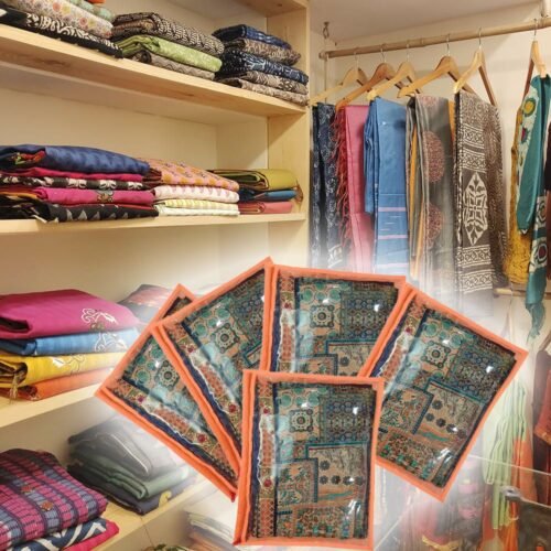 Singal Saree cover Storage Bags,Wadrobe Organizer | Gift Bag Clothes Cover